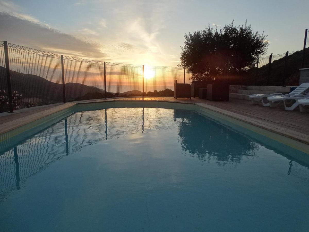 Gites Sassone, Vue Panoramique Sur Ajaccio Et La Mer Alata المظهر الخارجي الصورة