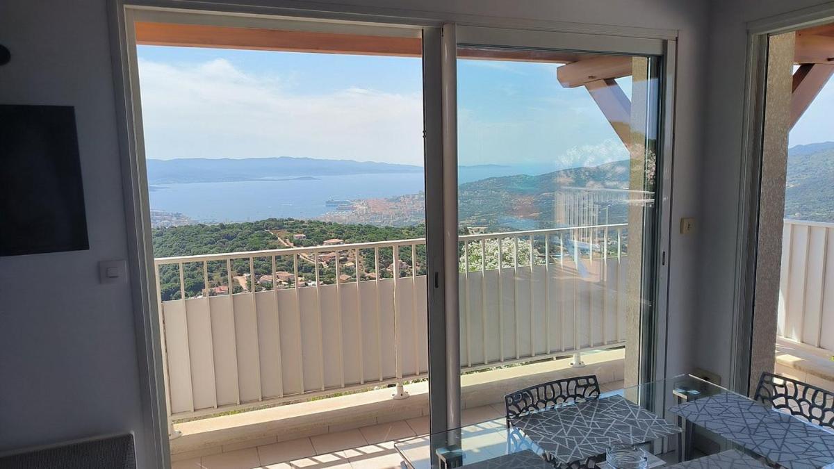 Gites Sassone, Vue Panoramique Sur Ajaccio Et La Mer Alata المظهر الخارجي الصورة