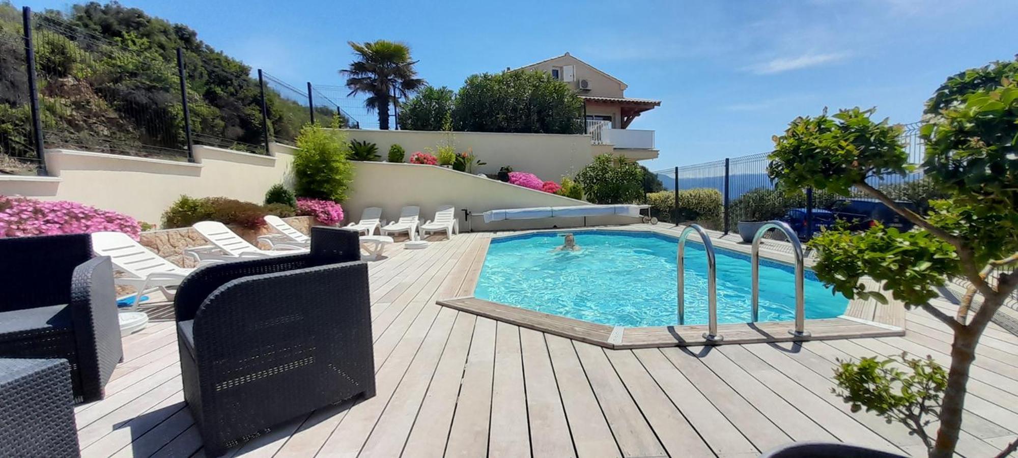 Gites Sassone, Vue Panoramique Sur Ajaccio Et La Mer Alata المظهر الخارجي الصورة